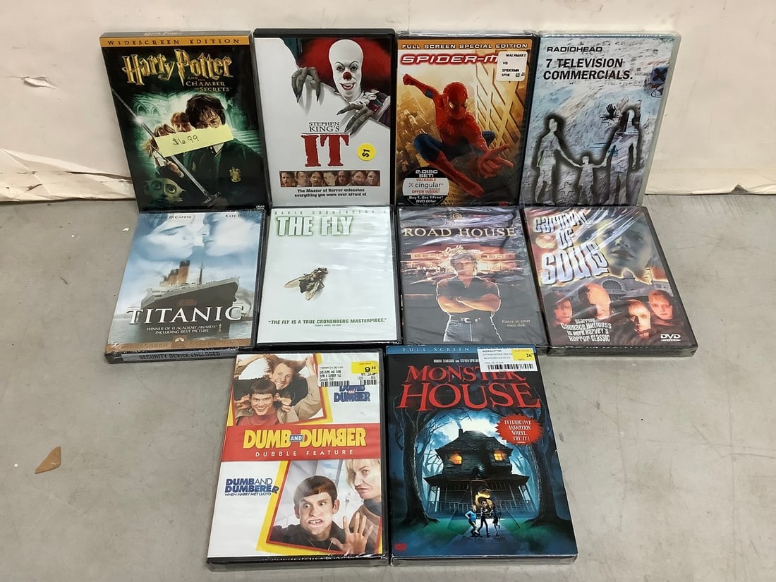 Various DVD's(Monster House, Spider-man, Harry Potter, and more): Various DVD's(Monster House, Spider-man, Harry Potter, and more)