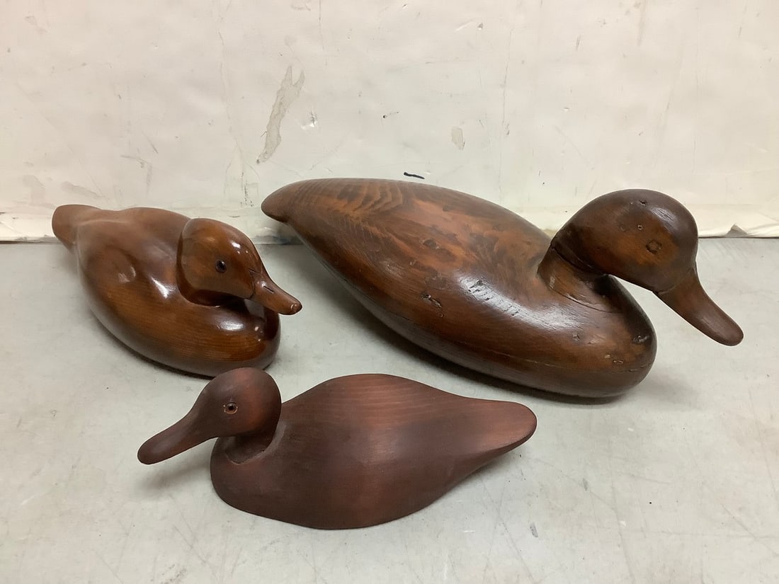 Wooden decoys(14in.long): Wooden decoys(14in.long)