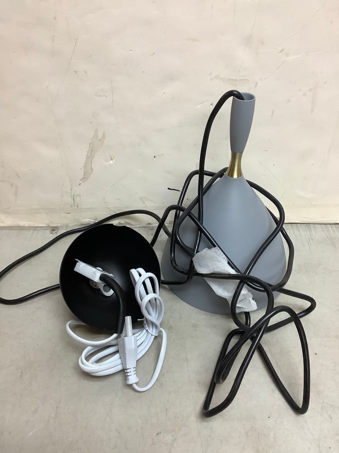 Dokka global lighting light grey light fixture(brand new) (1 of 1)