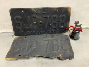 Vintage License Plates (6inx12in) and more