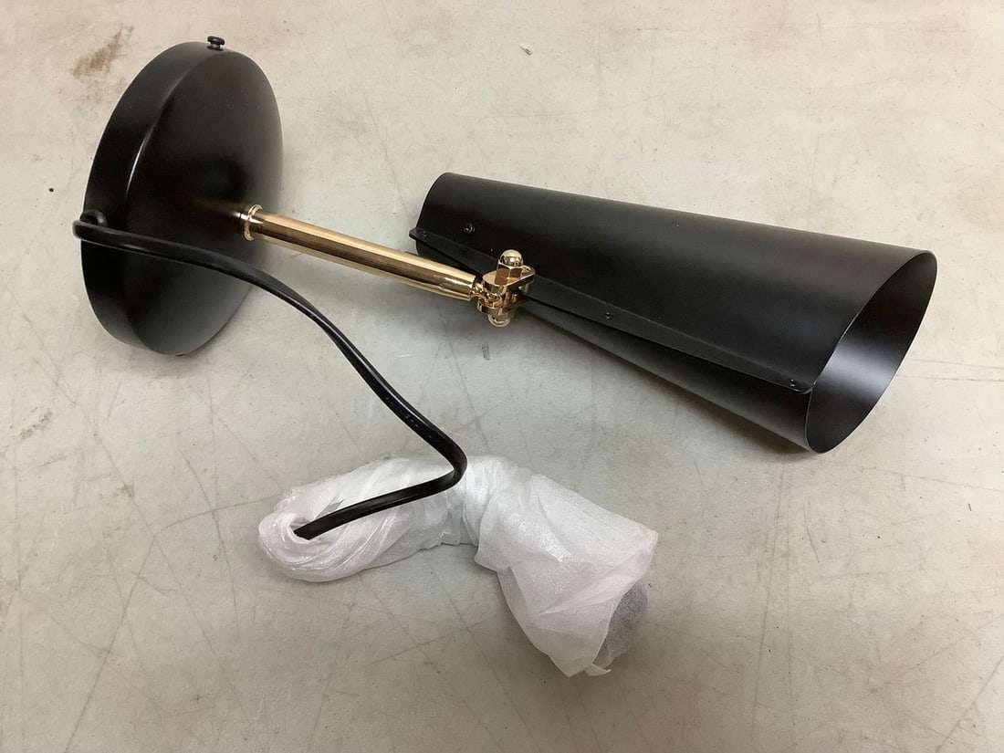 Birdy Global Lighting black/brass light fixture(brand new): Birdy Global Lighting black/brass light fixture(brand new)