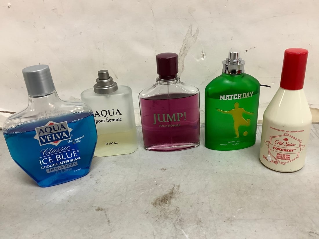 Various Colognes and Parfums (Jump, Aqua, Old Spice and more): Various Colognes and Parfums (Jump, Aqua, Old Spice and more)