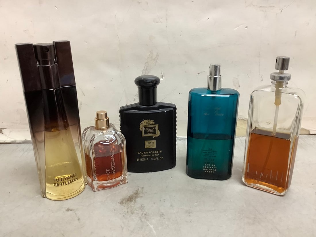 Various Colognes and Parfums (Dragon Noir, Voyage en Mediterranee and more): Various Colognes and Parfums (Dragon Noir, Voyage en Mediterranee and more)