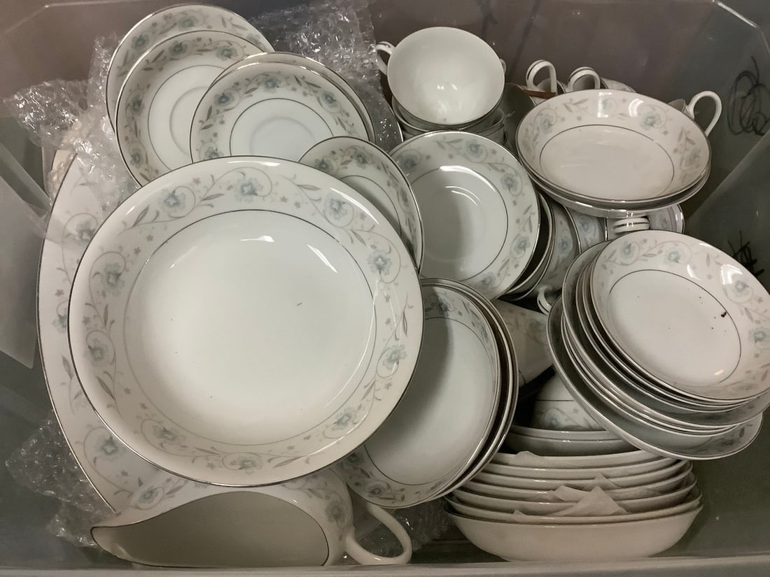 English Garden Fine China Dish Set (Cups, Plates Bowls and more) Cup Height - 2.25in (1 of 1)