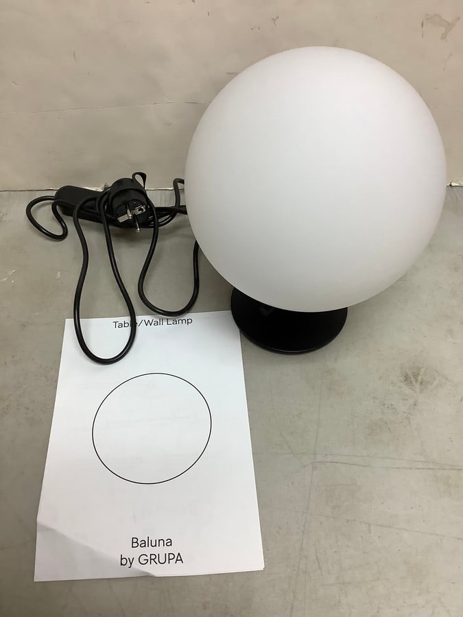 Baluna by GRUPA Table/Wall Lamp - Black (1 of 1)