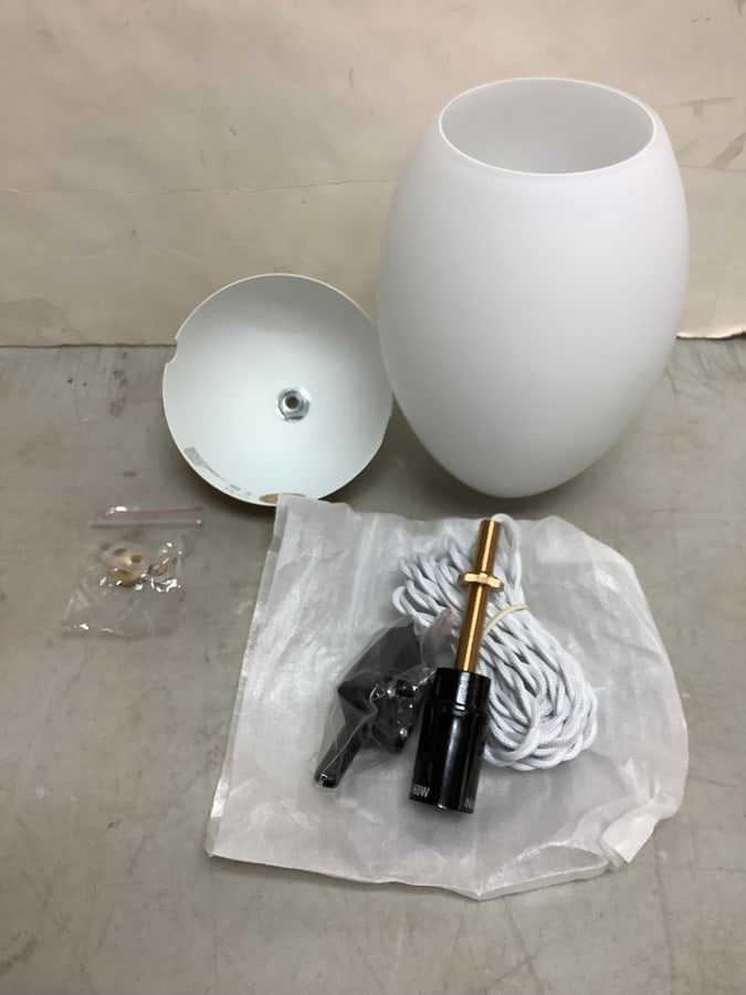 Unika Northern Pendant Light Fixture - White: Unika Northern Pendant Light Fixture - White