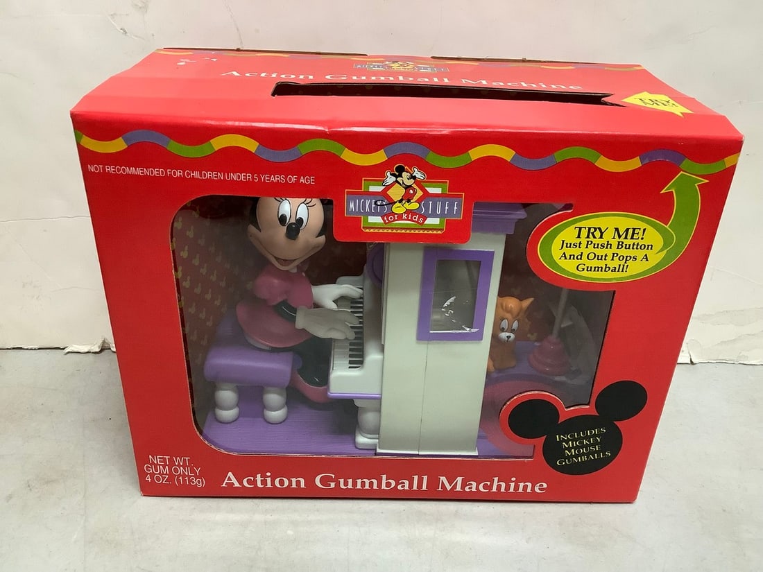 Mickey's Stuff Action Gumball Machine(new in box) (1 of 1)