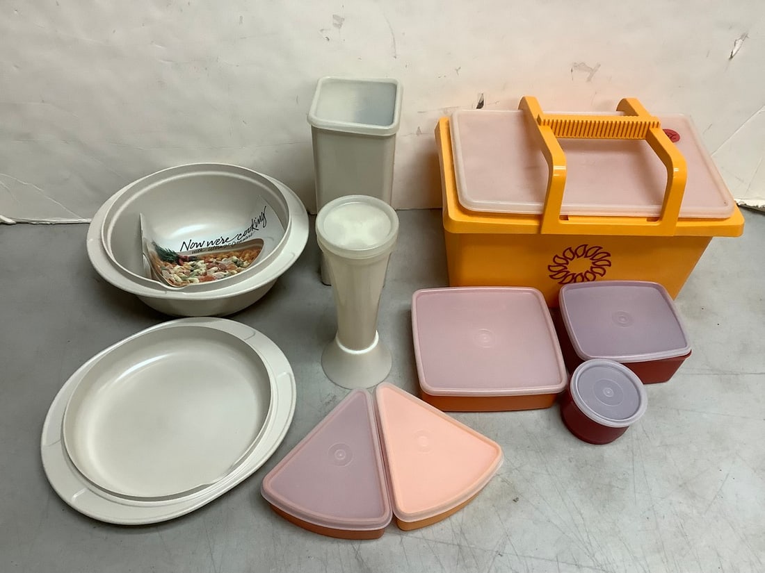 Tupperware Plastic Containers, Crayon Box, and more (Tallest - 9.75in) (1 of 1)