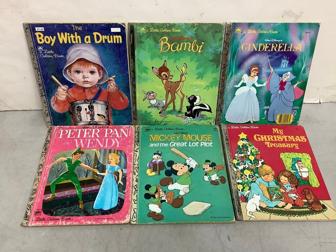 The Little Golden Books (Cinderella, Bambi, Boy with a Drum, etc): The Little Golden Books (Cinderella, Bambi, Boy with a Drum, etc)