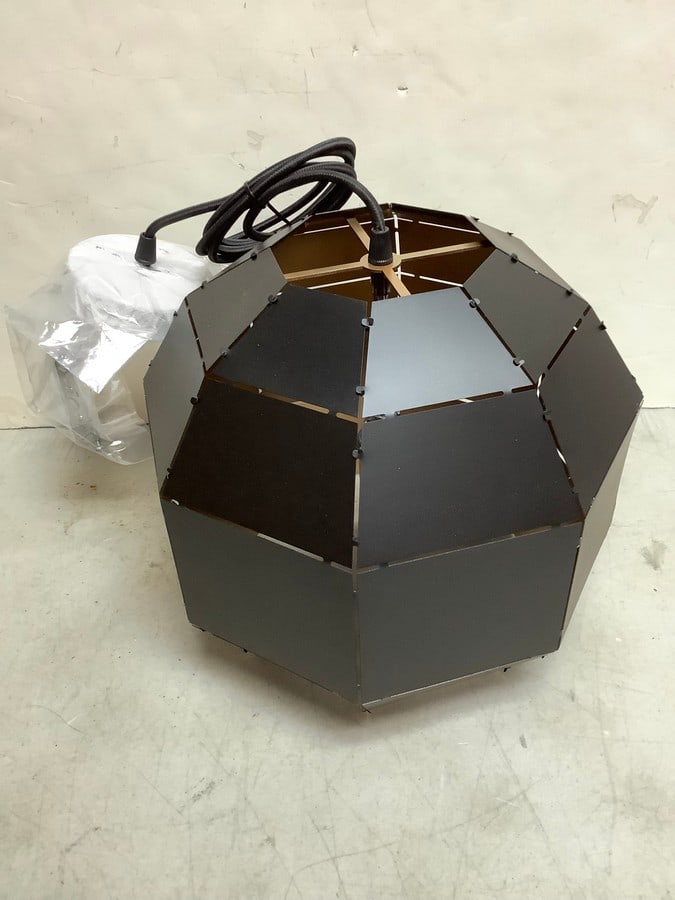 Boom 20 Suspension Black light fixture designed by Marc De Groot: Boom 20 Suspension Black light fixture designed by Marc De Groot