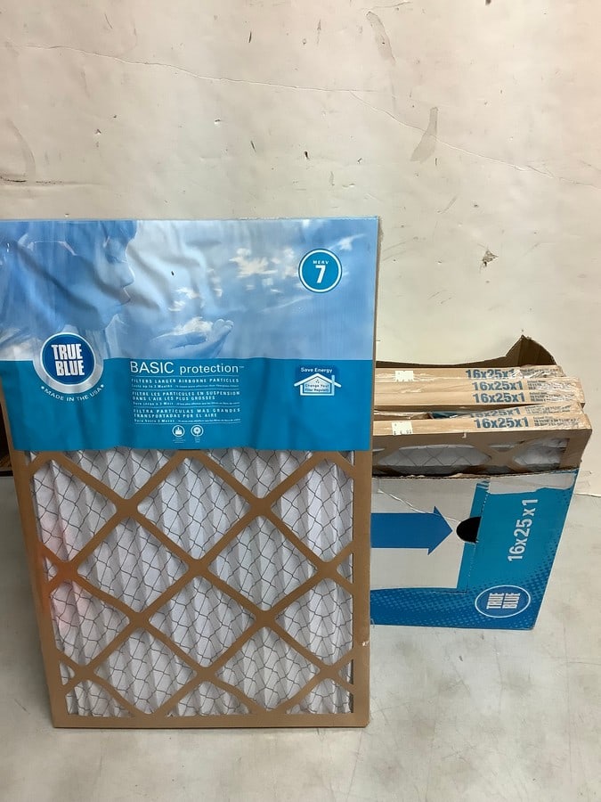 True Blue air filters(16x25x1-6 total) (1 of 1)