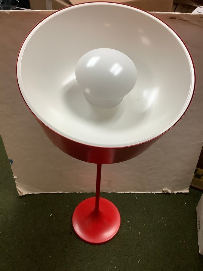 Global Lighting Floor Lamp Light Fixture - Red (47in Tall) (1 of 1)