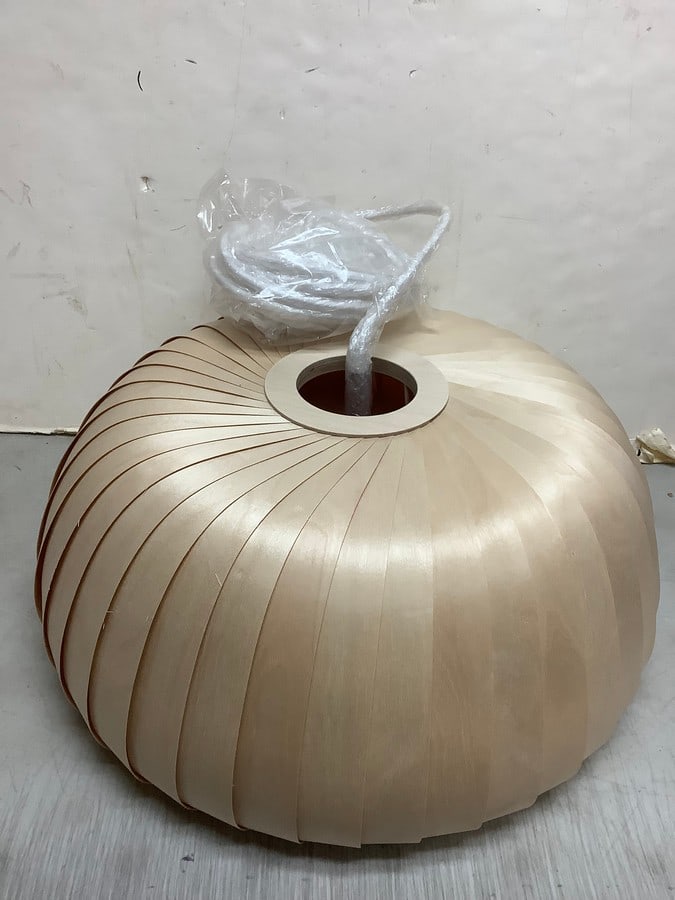 Tom Rossau Pendant Light - Birch (Size - Large): Tom Rossau Pendant Light - Birch (Size - Large)