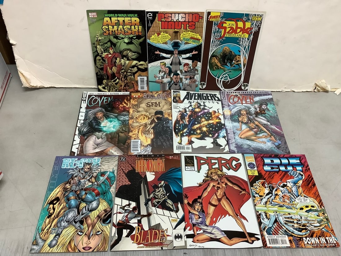 Various Comic Books (Marvel, Lightning Comics, Dynamite comics, and more) (1 of 1)