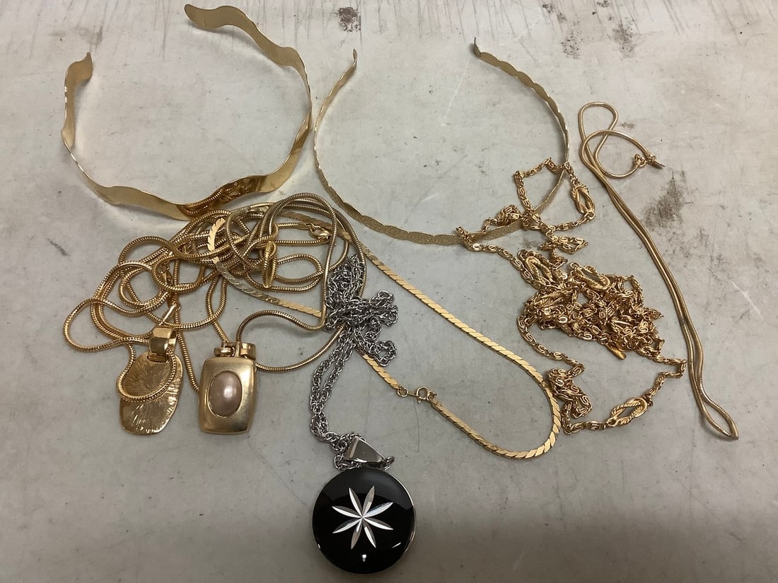 Various Headbands and Necklaces: Various Headbands and Necklaces