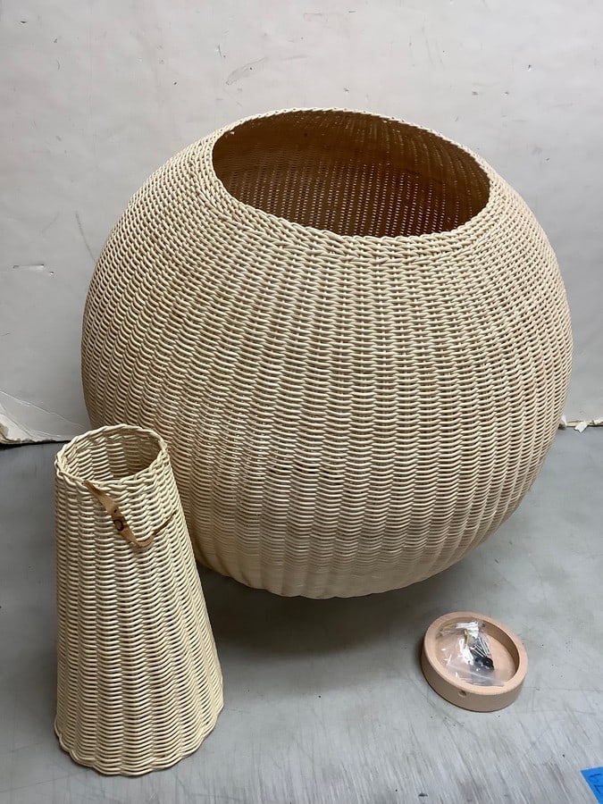 Global Lighting Bottega Intreccio Sfera Pendant Light - Natural (1 of 1)