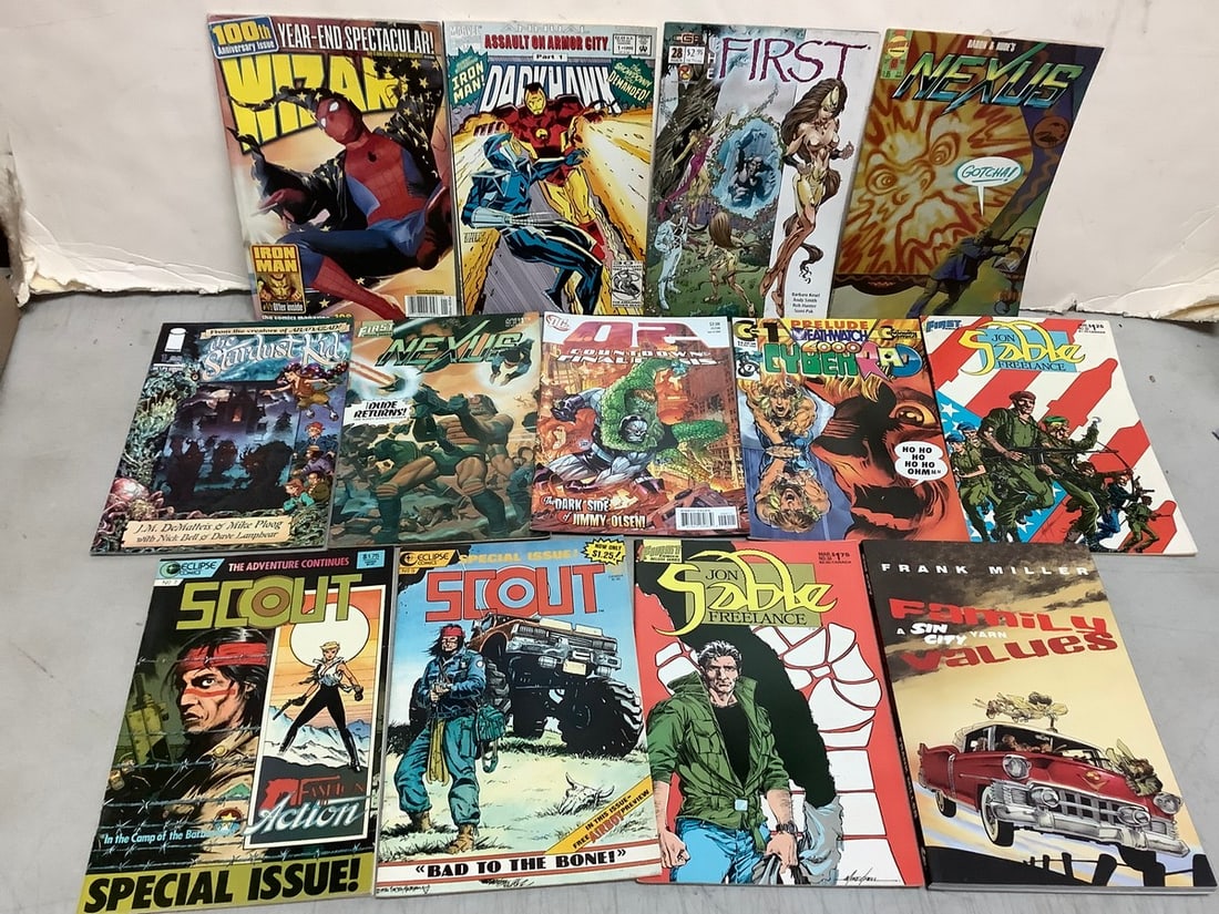 Vintage Comic Books (First, DC, Eclipse and more) (1 of 1)