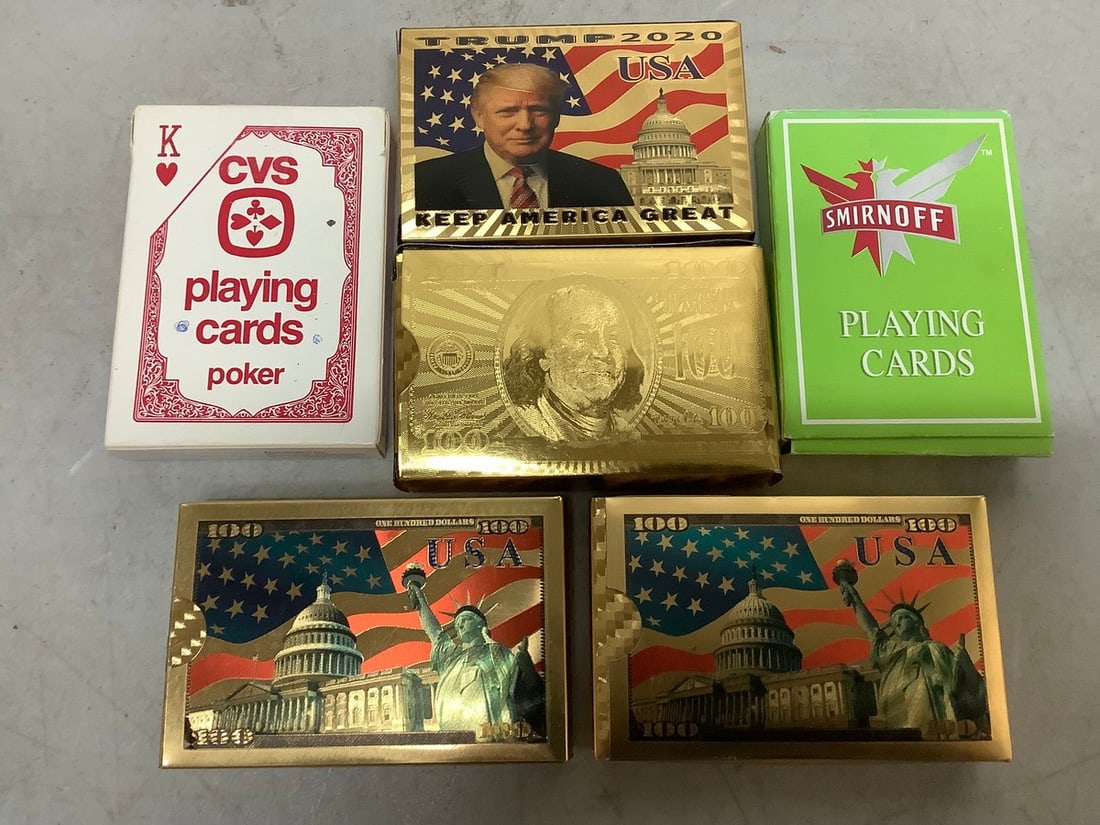 Collectible Playing Card Lot: Collectible Playing Card Lot