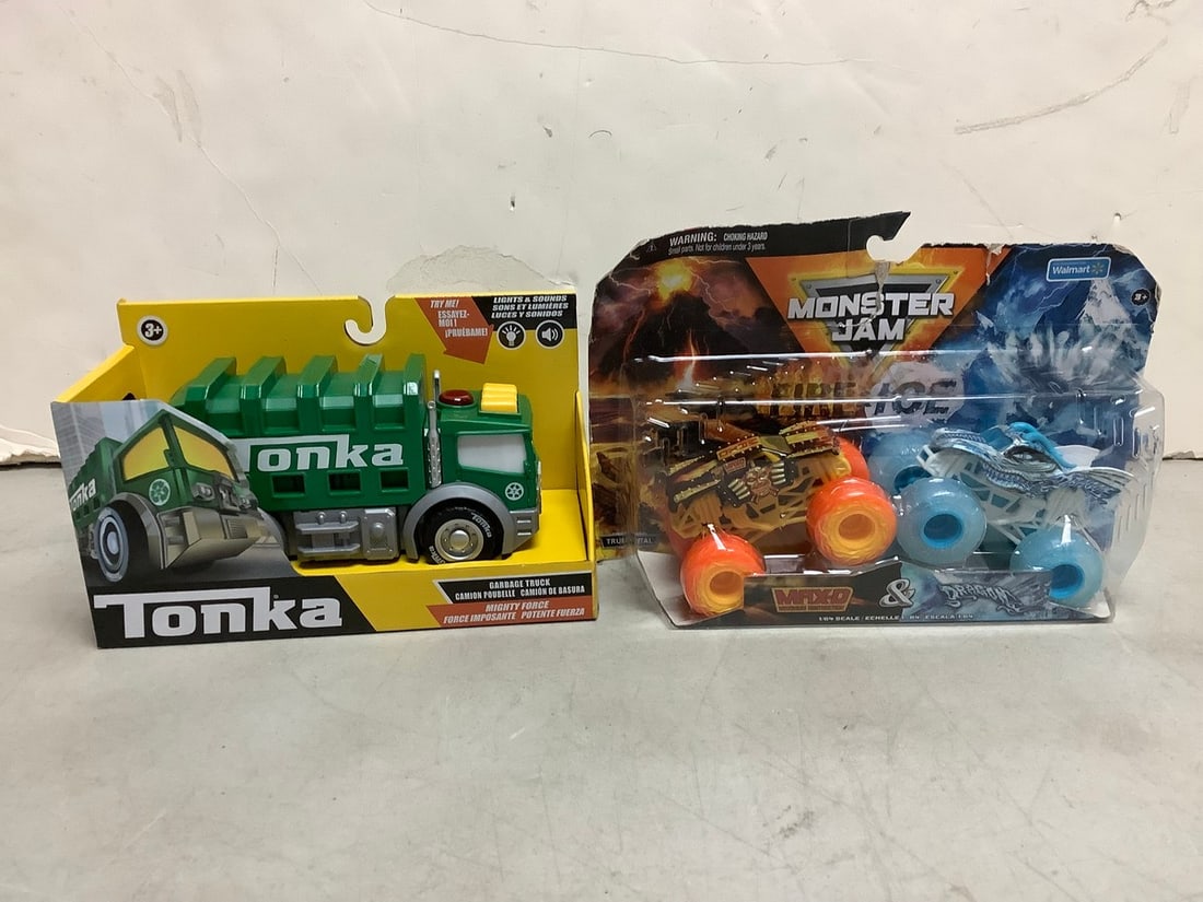 Tonka Truck Toy and Monster Jam Cars: Tonka Truck Toy and Monster Jam Cars