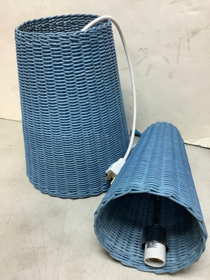 Bottega Pendant Light Fixture - Blue: Bottega Pendant Light Fixture - Blue