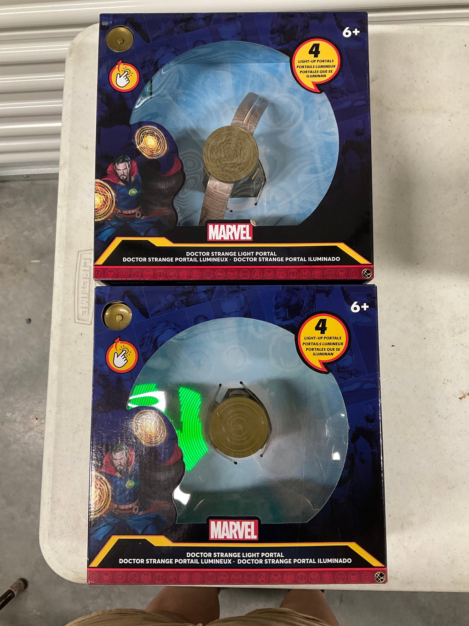 Lot of 2 Marvel doctor Strange light porthole (1 of 1)