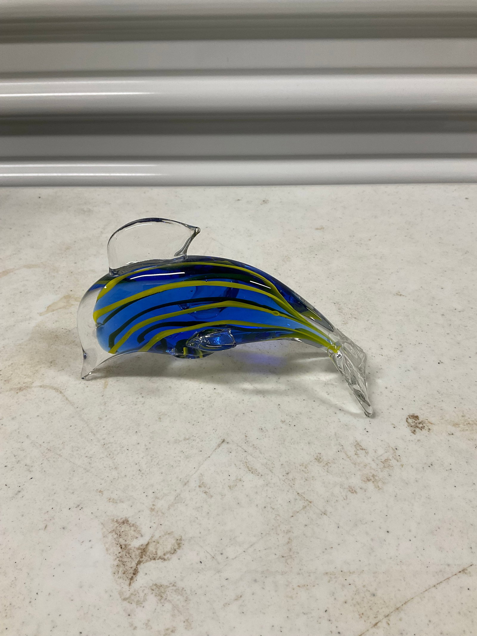 Pele's Glass dolphin made in Taiwan: Pele's Glass dolphin made in Taiwan
