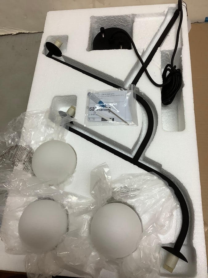Pholc opal glass black pendant lamp(brand new): Pholc opal glass black pendant lamp(brand new)