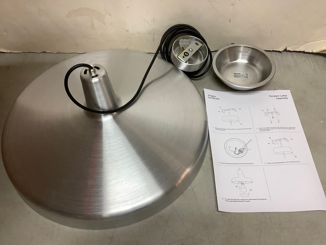 Arigato Pendant lamp-raw aluminum(brand new): Arigato Pendant lamp-raw aluminum(brand new)