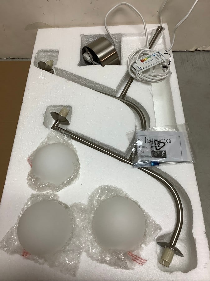 Pholc Opal glass nickel pendant lamp(brand new): Pholc Opal glass nickel pendant lamp(brand new)