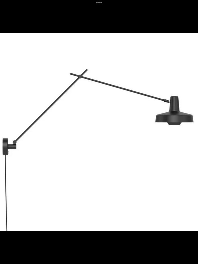 Arigato by GRUPA Wall/Ceiling Light Fixture - Black (AR-W-L) (1 of 1)