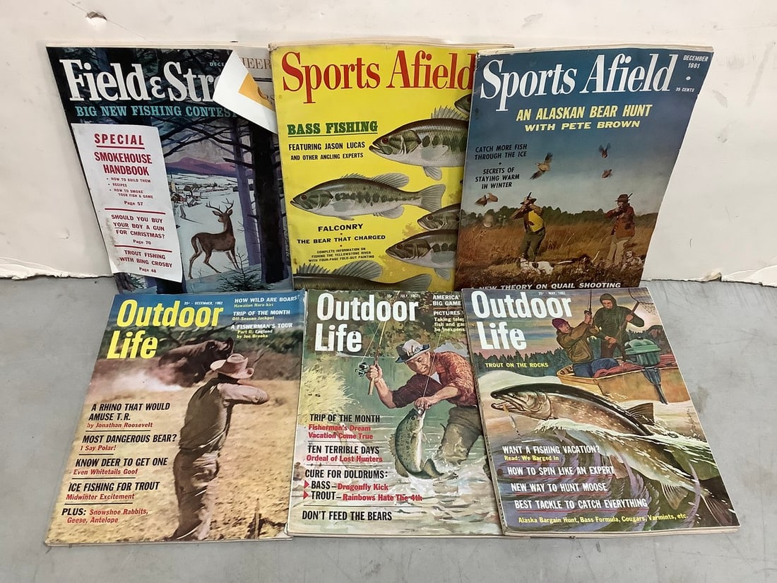 Vintage magazines(Outdoor Life, Field & Stream, and more) (1 of 1)