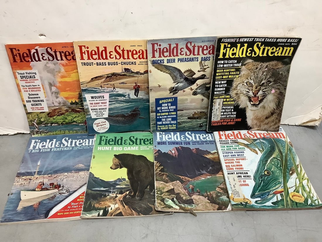 Vintage Field & Stream magazines (1 of 1)