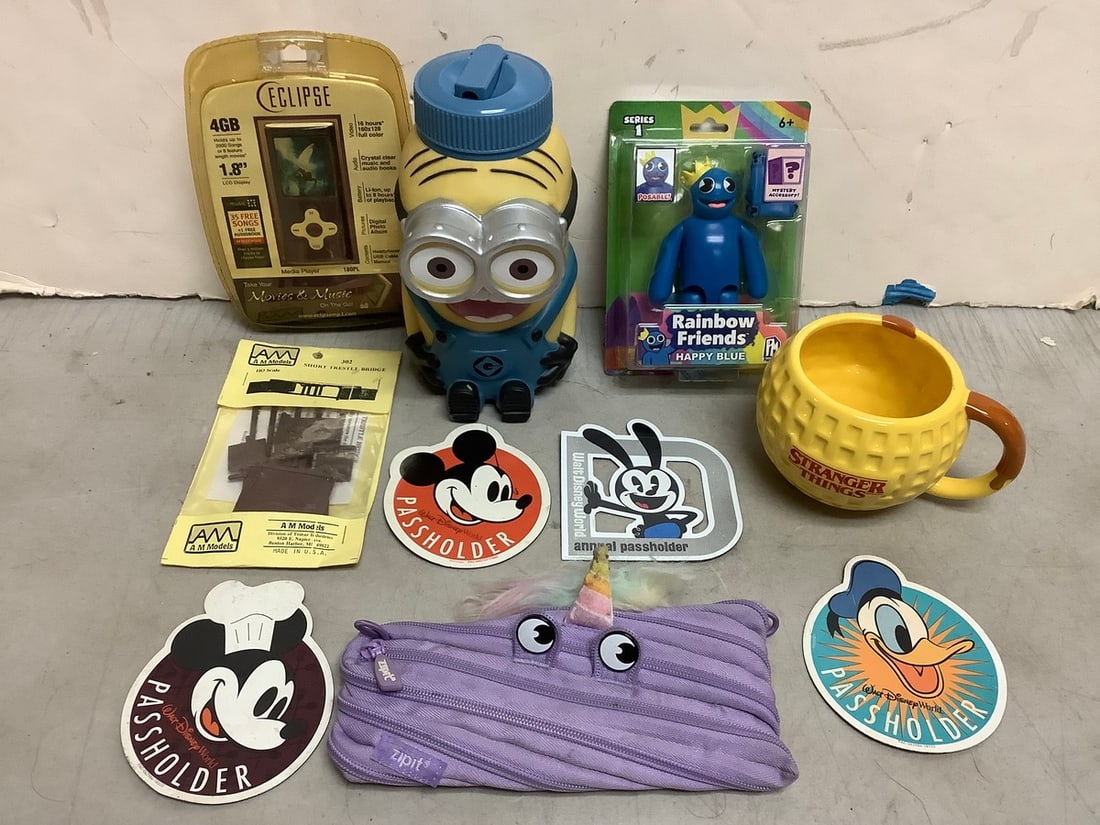 Minion Cup (8.5in Tall), Eclipse Mp3, Vintage Disney Magnets and more: Minion Cup (8.5in Tall), Eclipse Mp3, Vintage Disney Magnets and more