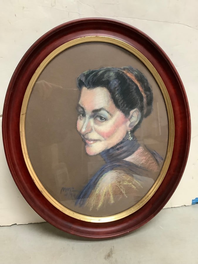 Framed Portrait Artwork Signed Mac (19.75inx16.75in) (1 of 1)