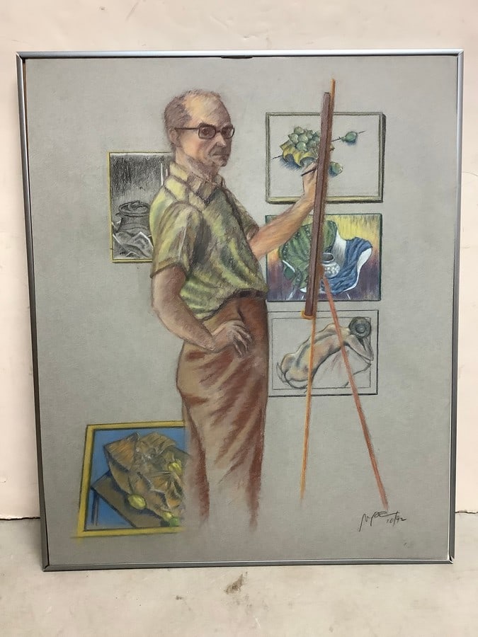 Framed and Signed Artwork (24.5inx20.25in) (1 of 1)