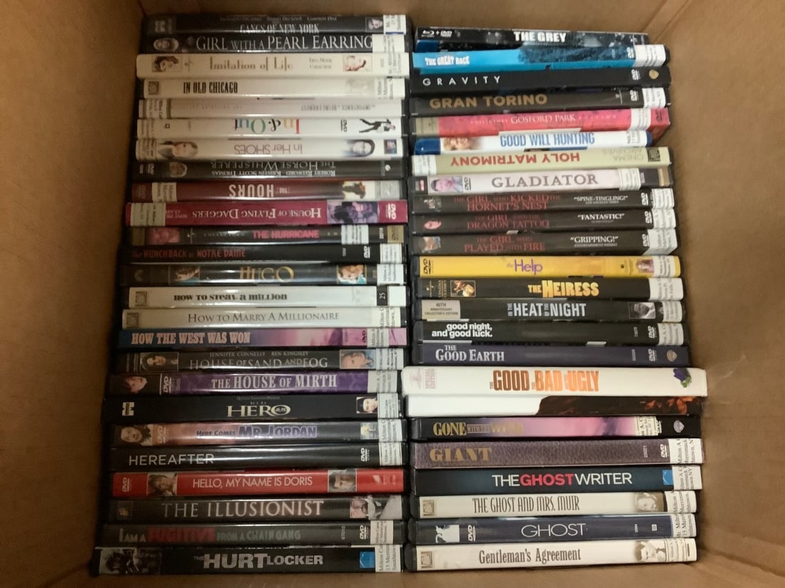 Various DVDs (Gladiator, The Illusionist, The Ghostwriter, and more) (1 of 1)
