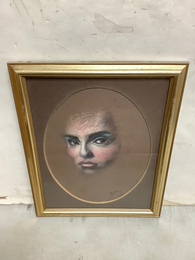 Framed Portrait Artwork Signed Mac (13inx16in) (1 of 1)