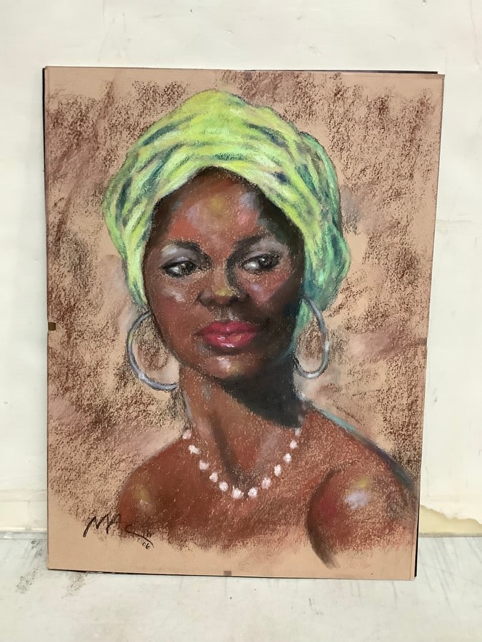 Portrait Artwork Signed Mac (9inx12in) (1 of 1)