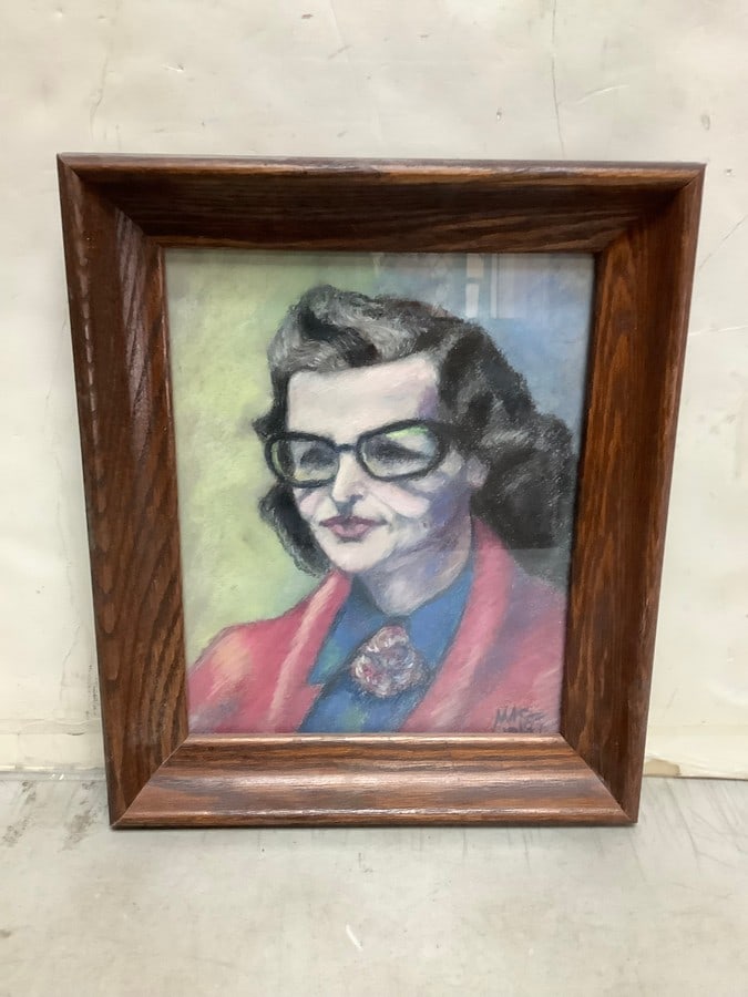 Framed Portrait Artwork Signed Mac (10.5inx13in) (1 of 1)