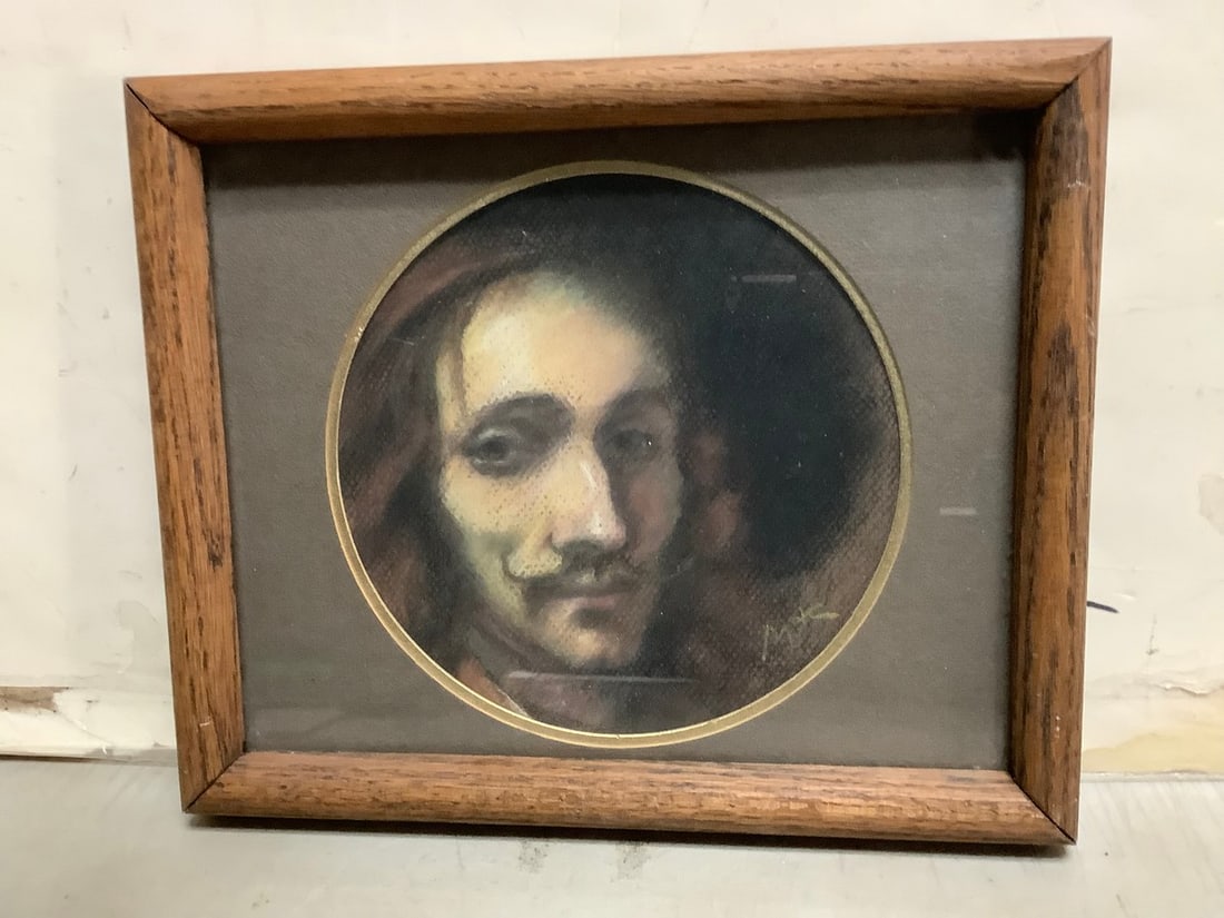 Framed Portrait Artwork Signed Mac (9.25inx11in) (1 of 1)