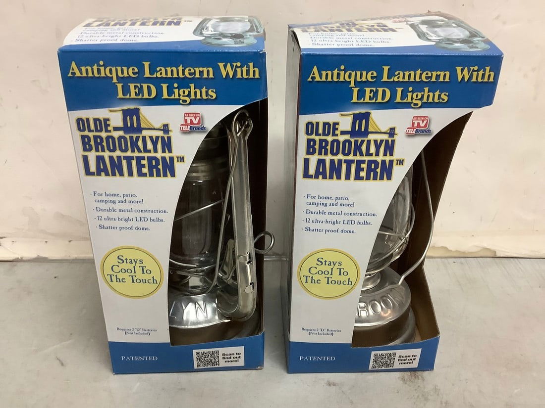 Antique Lanterns with LED Lights: Antique Lanterns with LED Lights