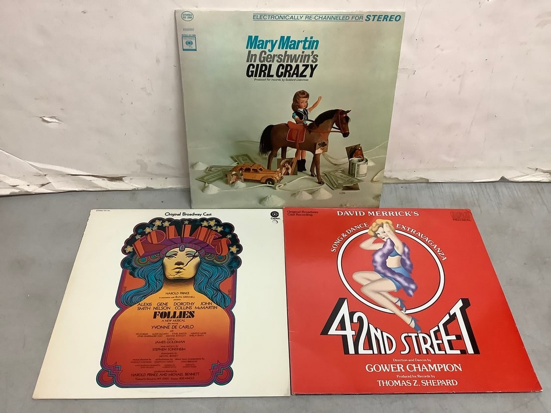 Vintage Records (Mary Martin, David Merrick and more): Vintage Records (Mary Martin, David Merrick and more)