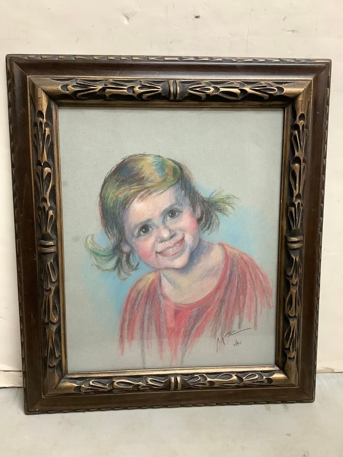 Framed Portrait Artwork Signed Mac (20inx22.5in) (1 of 1)