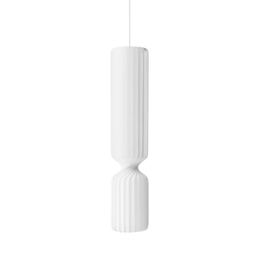 Tom Rossau Suspension Pendant Light Fixture - Nonwoven White: Tom Rossau Suspension Pendant Light Fixture - Nonwoven White