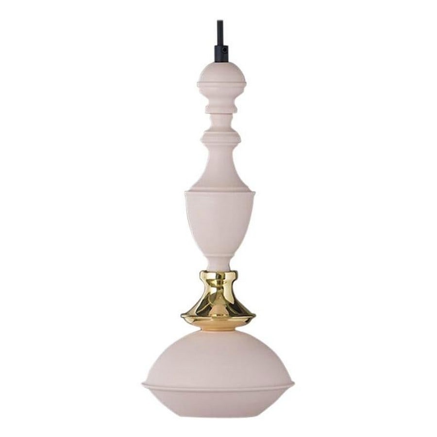 Ben Ben type 5 pendant light fixture(pink/yellow/copper-brand new) (1 of 1)