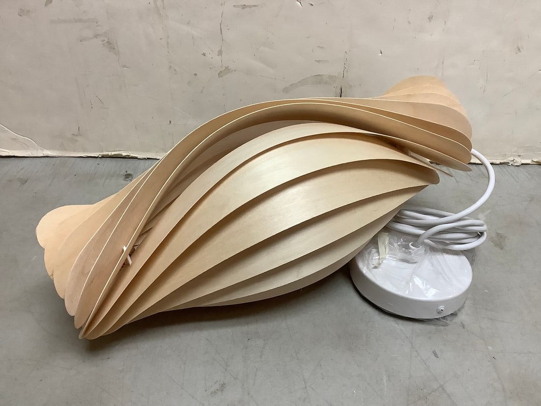 Tom Rossau birch pendant light fixture(brand new): Tom Rossau birch pendant light fixture(brand new)