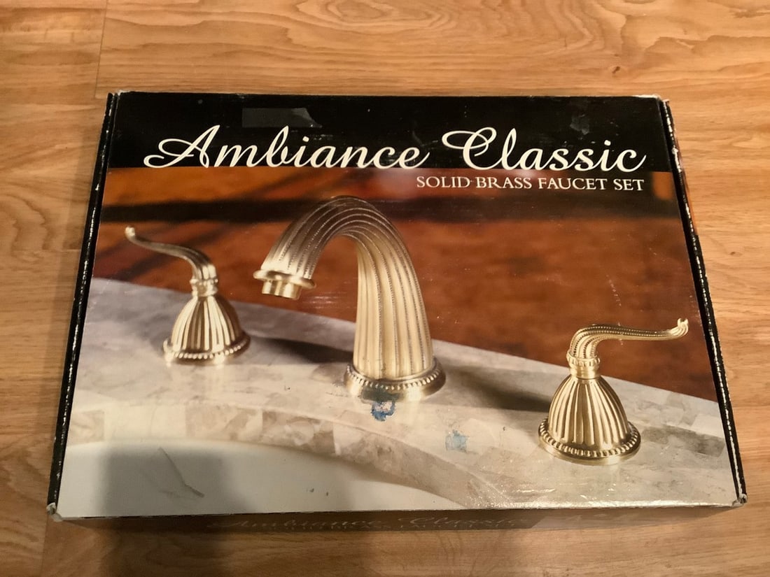 Ambience classic solid brass faucet set (1 of 1)