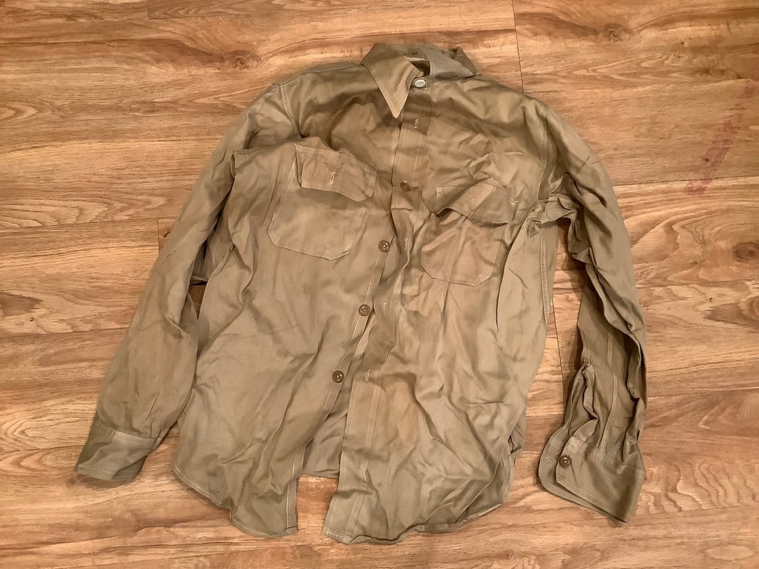 Vintage military combat shirt: Vintage military combat shirt