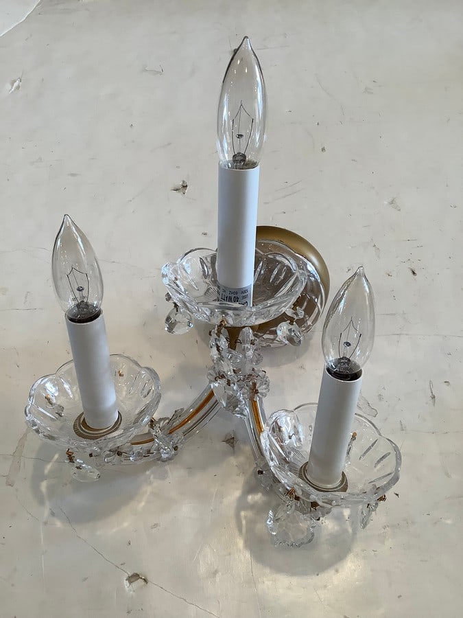 Wall hanging light fixture(14in.long) (1 of 1)