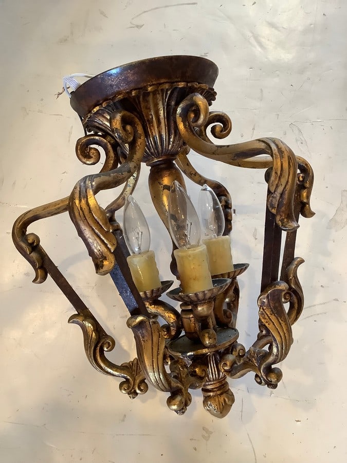 Ceiling hanging light fixture(16in.long) (1 of 1)